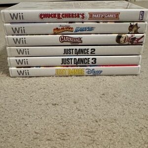 Nintendo Wii Game Set - White